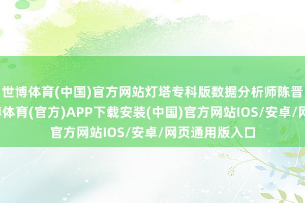 世博体育(中国)官方网站灯塔专科版数据分析师陈晋告诉记者-世博体育(官方)APP下载安装(中国)官方网站IOS/安卓/网页通用版入口